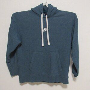 Nike Teal Hoodie with White Accents